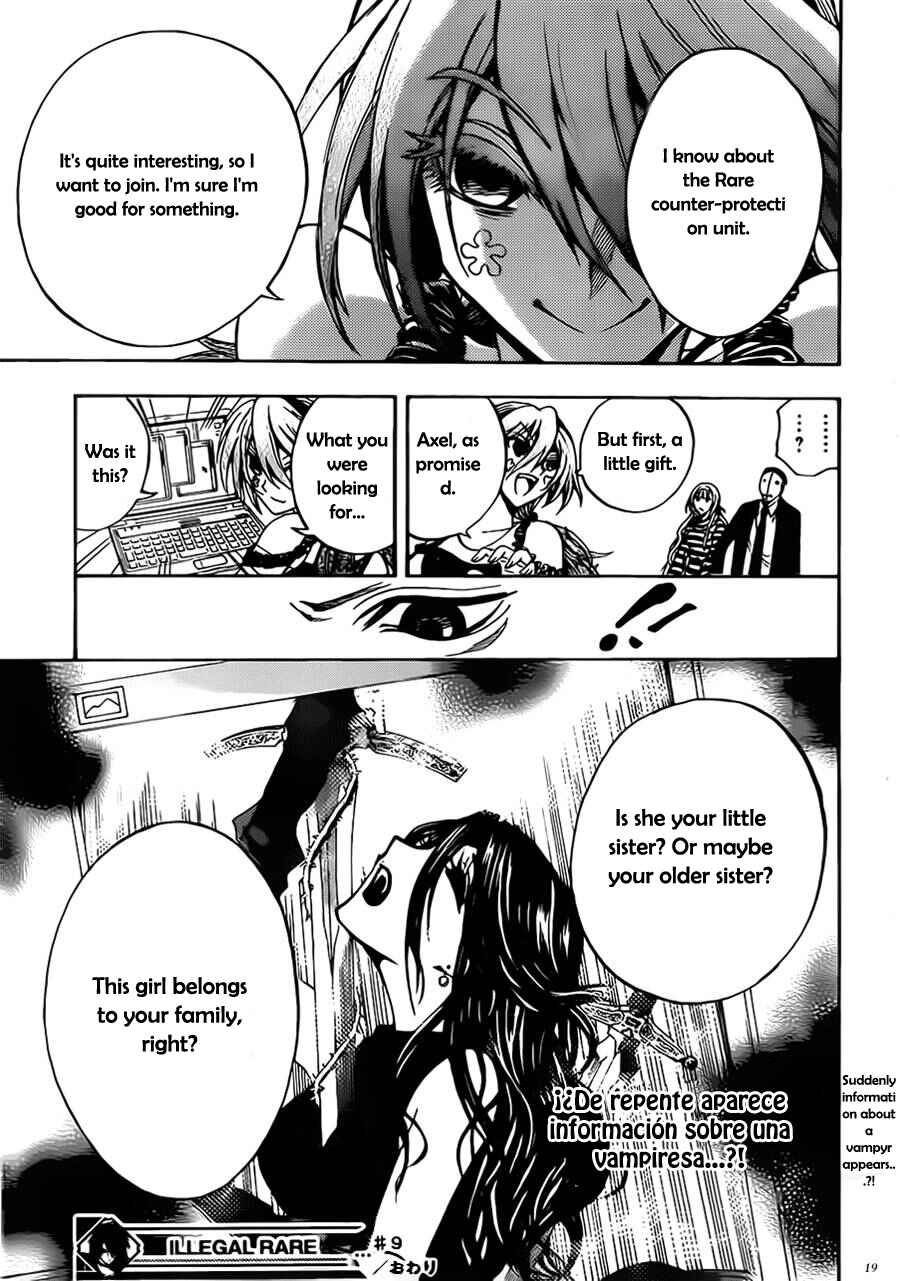 Page 19 Chapter 9 Illegal Rare