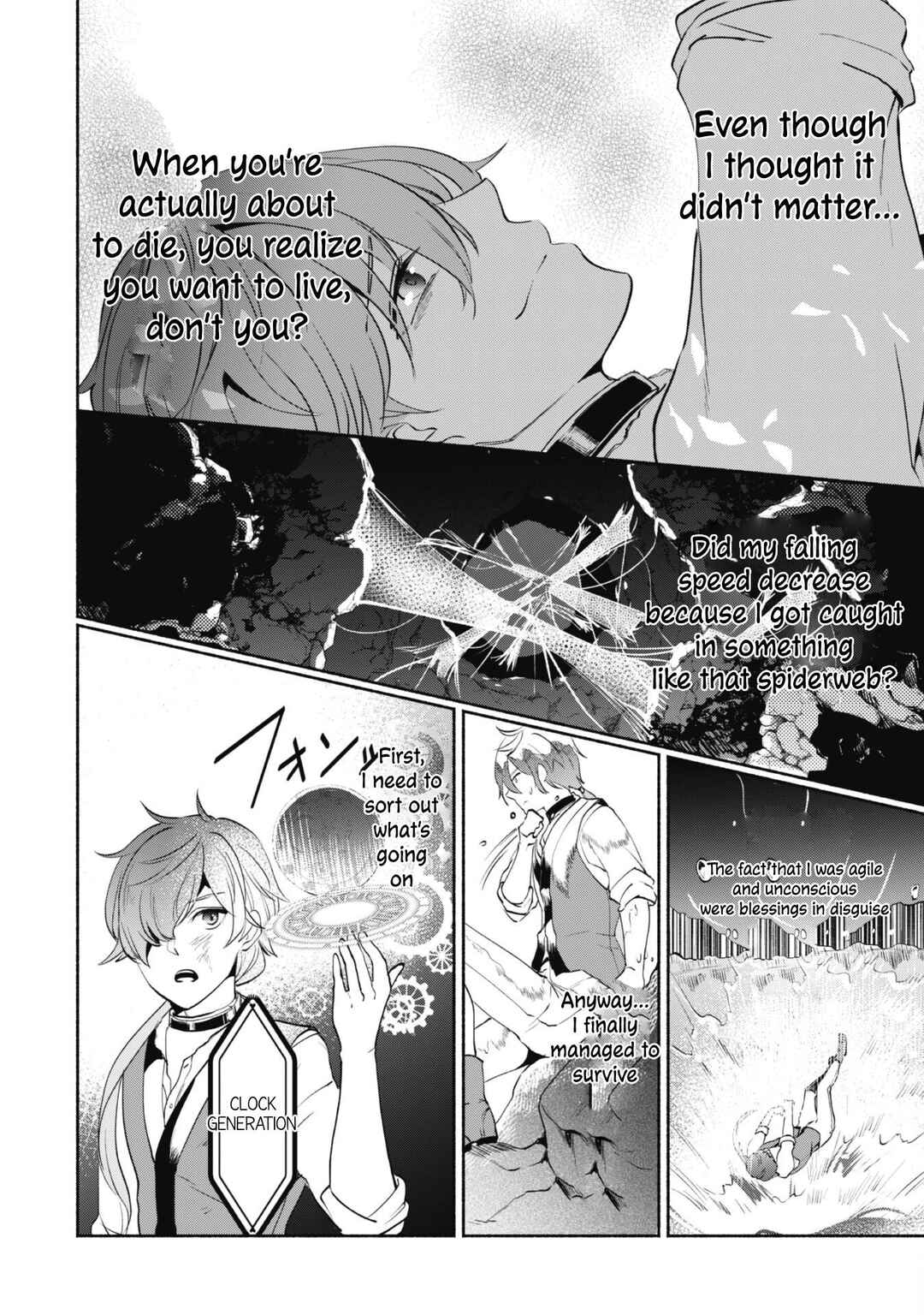 Page 6 Chapter 2.2 Munou wa Fuyou to Iware Tokei Tsukai no Boku wa Shokunin Guild kara Oidasareru mo, Dungeon no Shinbu de Shin mo Chikara ni Kakusei suru