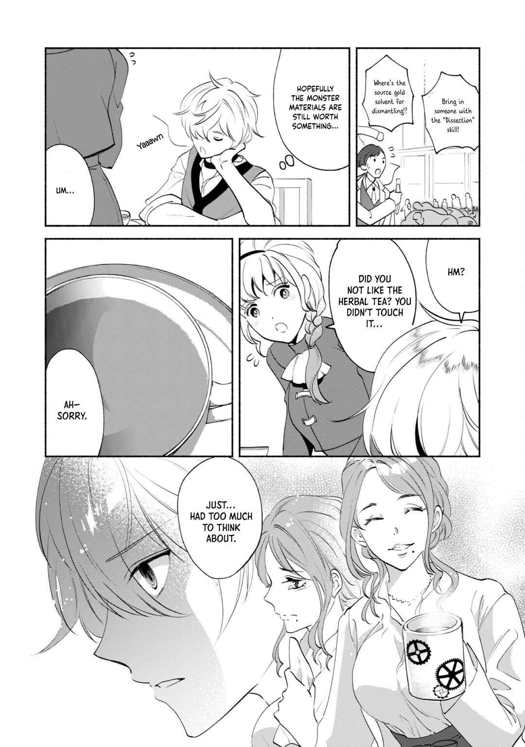 Page 17 Chapter 7 Munou wa Fuyou to Iware Tokei Tsukai no Boku wa Shokunin Guild kara Oidasareru mo, Dungeon no Shinbu de Shin mo Chikara ni Kakusei suru