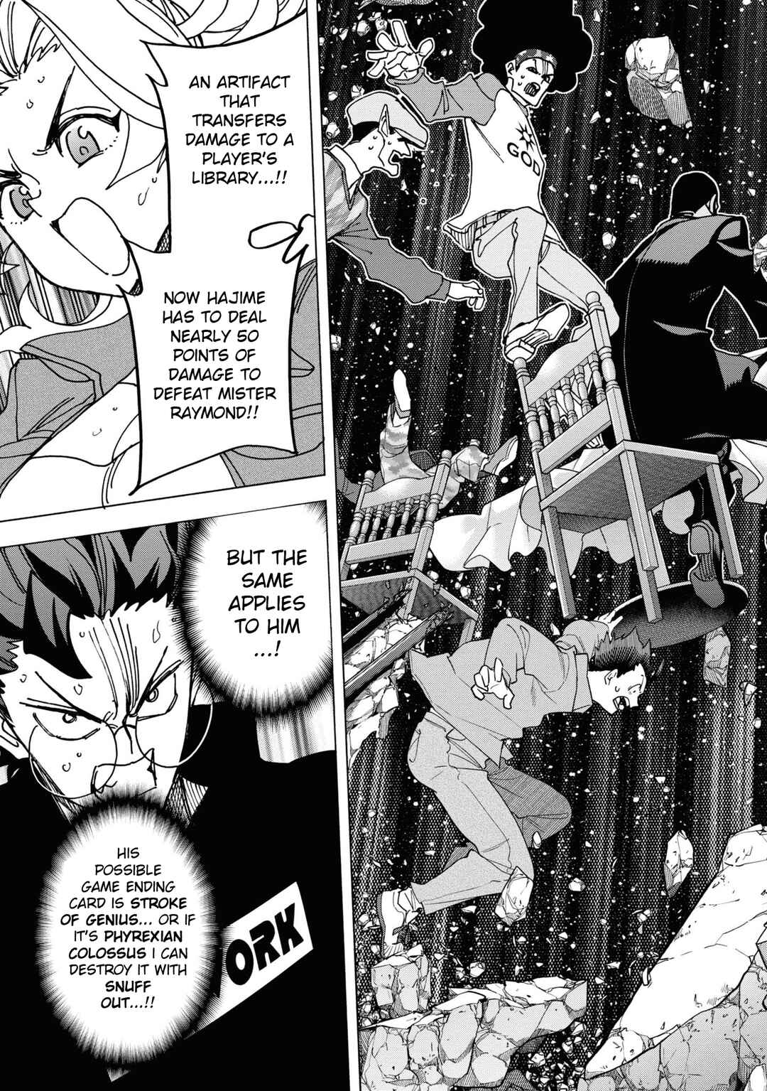 Page 38 Chapter 57 Subete no Jinrui wo Hakai Suru. Sorera wa Saisei Dekinai.