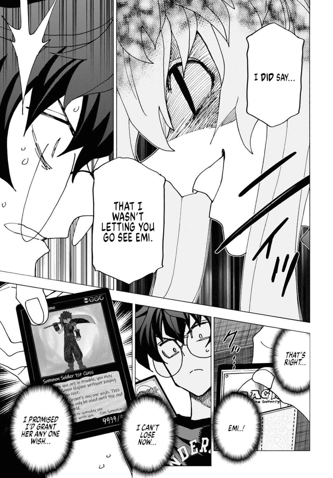 Page 19 Chapter 52 Subete no Jinrui wo Hakai Suru. Sorera wa Saisei Dekinai.