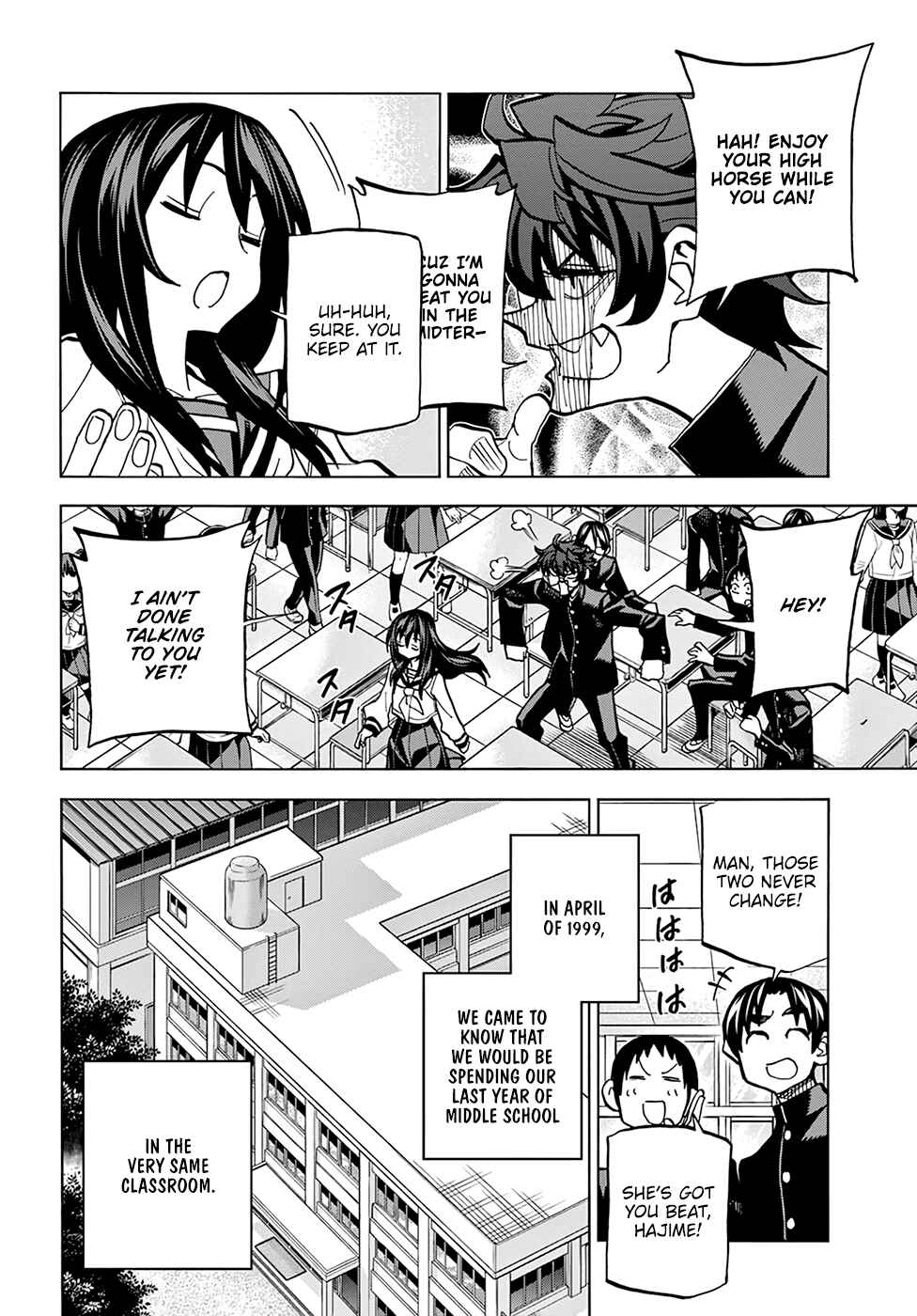 Page 8 Chapter 26 Subete no Jinrui wo Hakai Suru. Sorera wa Saisei Dekinai.