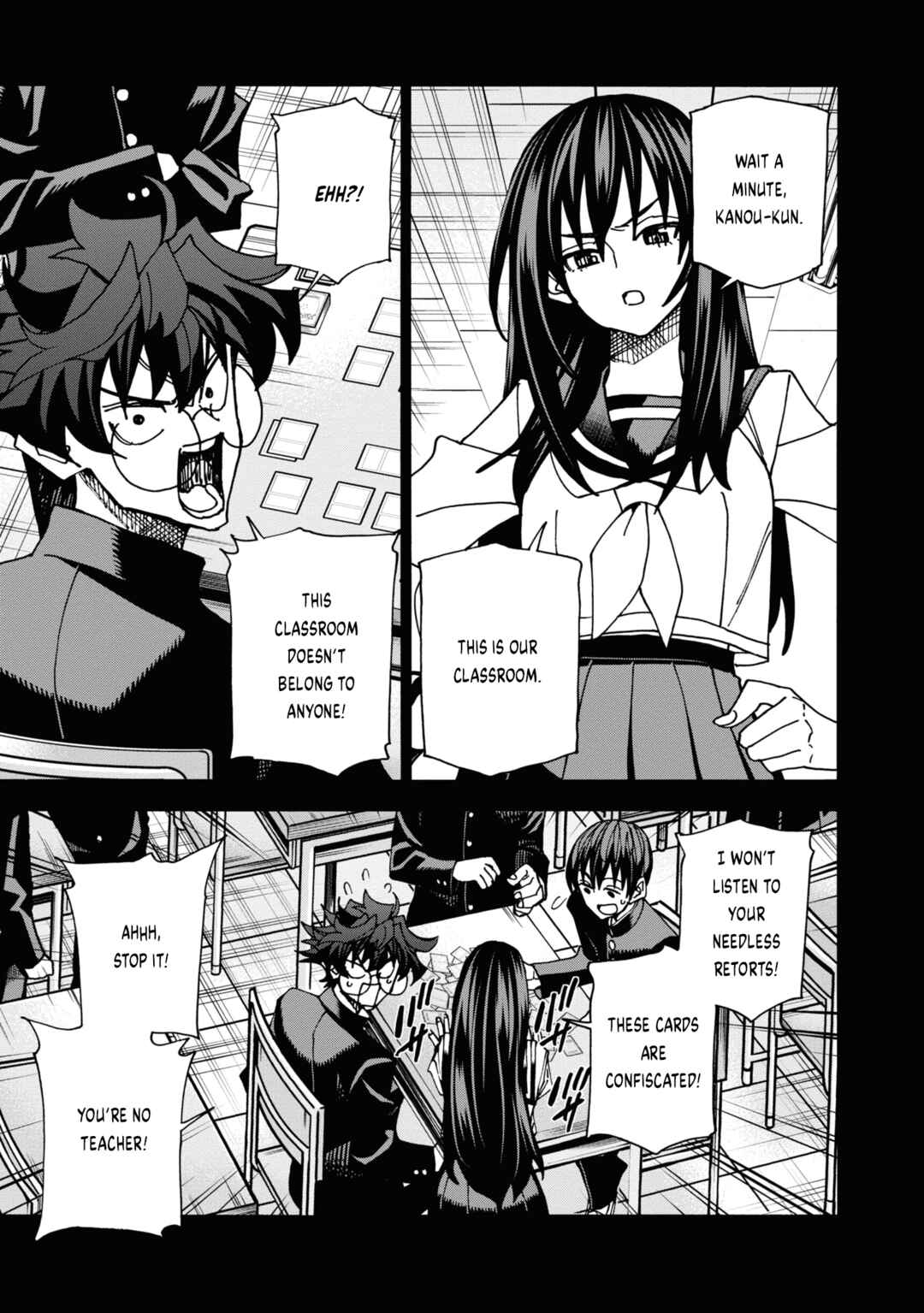 Page 38 Chapter 50 Subete no Jinrui wo Hakai Suru. Sorera wa Saisei Dekinai.