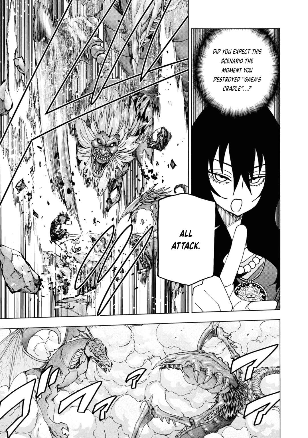 Page 9 Chapter 50 Subete no Jinrui wo Hakai Suru. Sorera wa Saisei Dekinai.