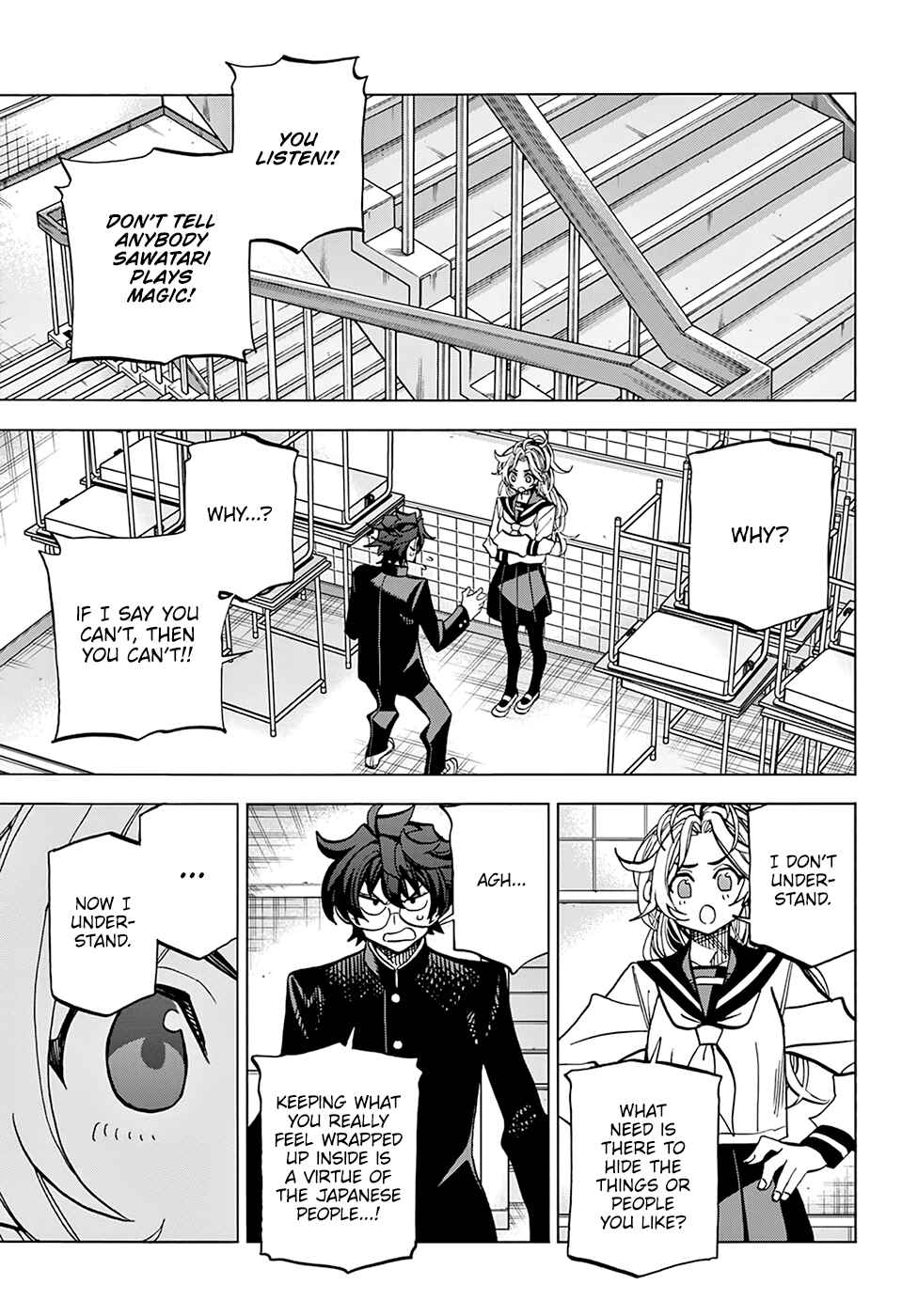 Page 22 Chapter 27 Subete no Jinrui wo Hakai Suru. Sorera wa Saisei Dekinai.