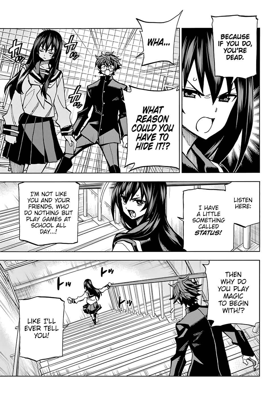 Page 12 Chapter 2 Subete no Jinrui wo Hakai Suru. Sorera wa Saisei Dekinai.