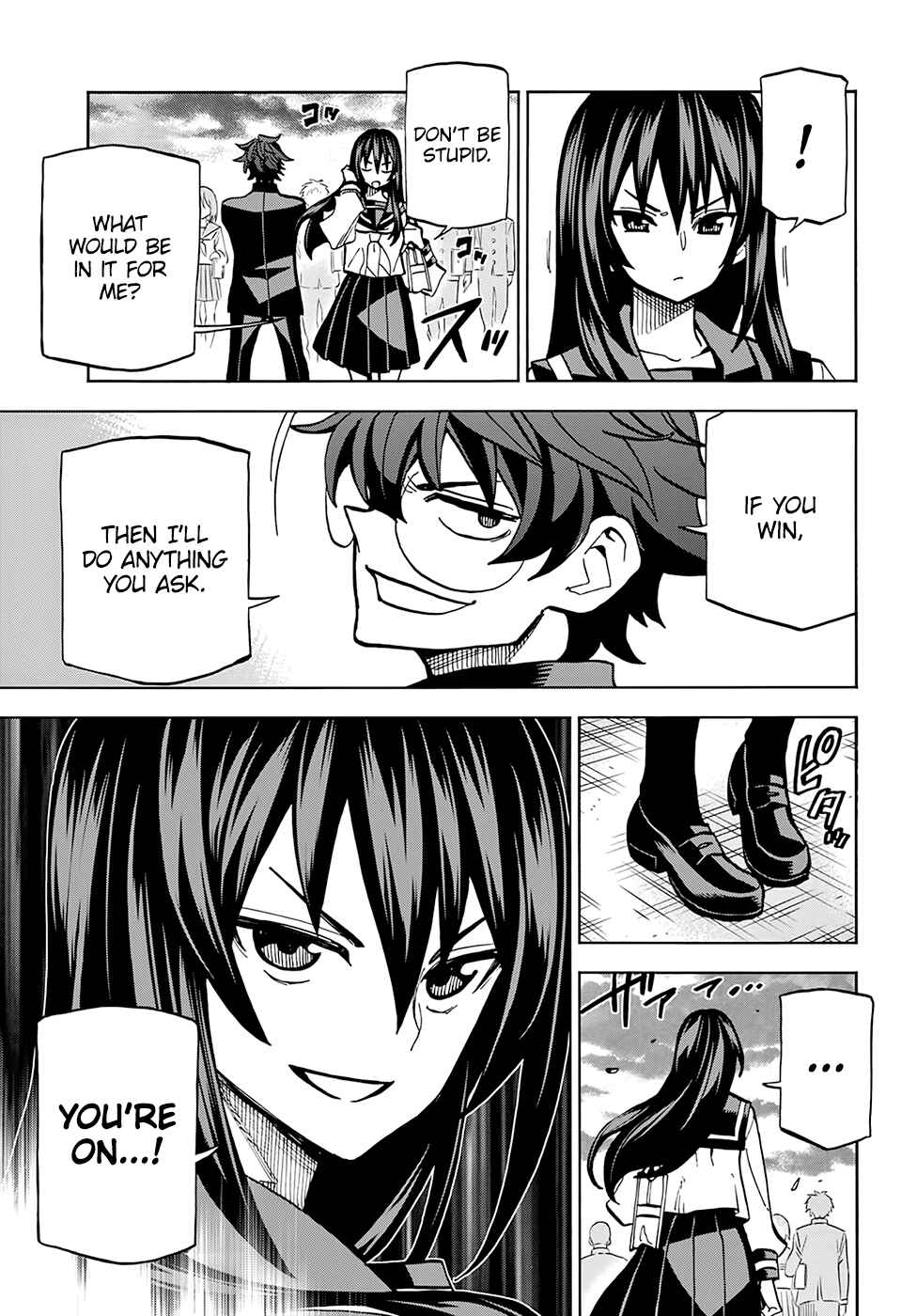 Page 22 Chapter 2 Subete no Jinrui wo Hakai Suru. Sorera wa Saisei Dekinai.