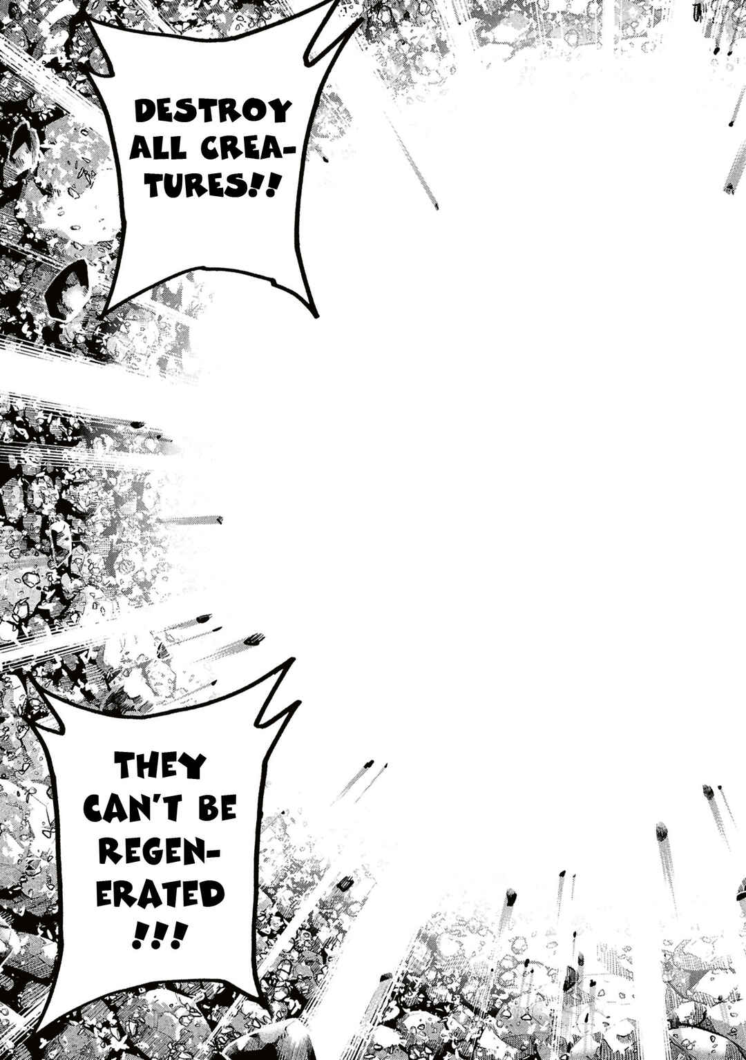 Page 32 Chapter 69 Subete no Jinrui wo Hakai Suru. Sorera wa Saisei Dekinai.