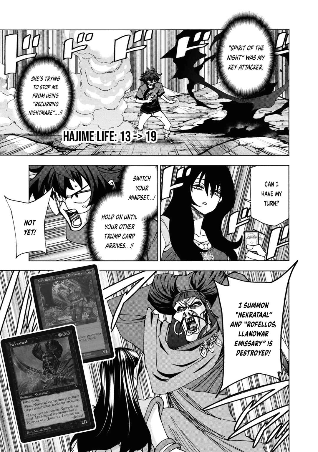 Page 33 Chapter 49 Subete no Jinrui wo Hakai Suru. Sorera wa Saisei Dekinai.