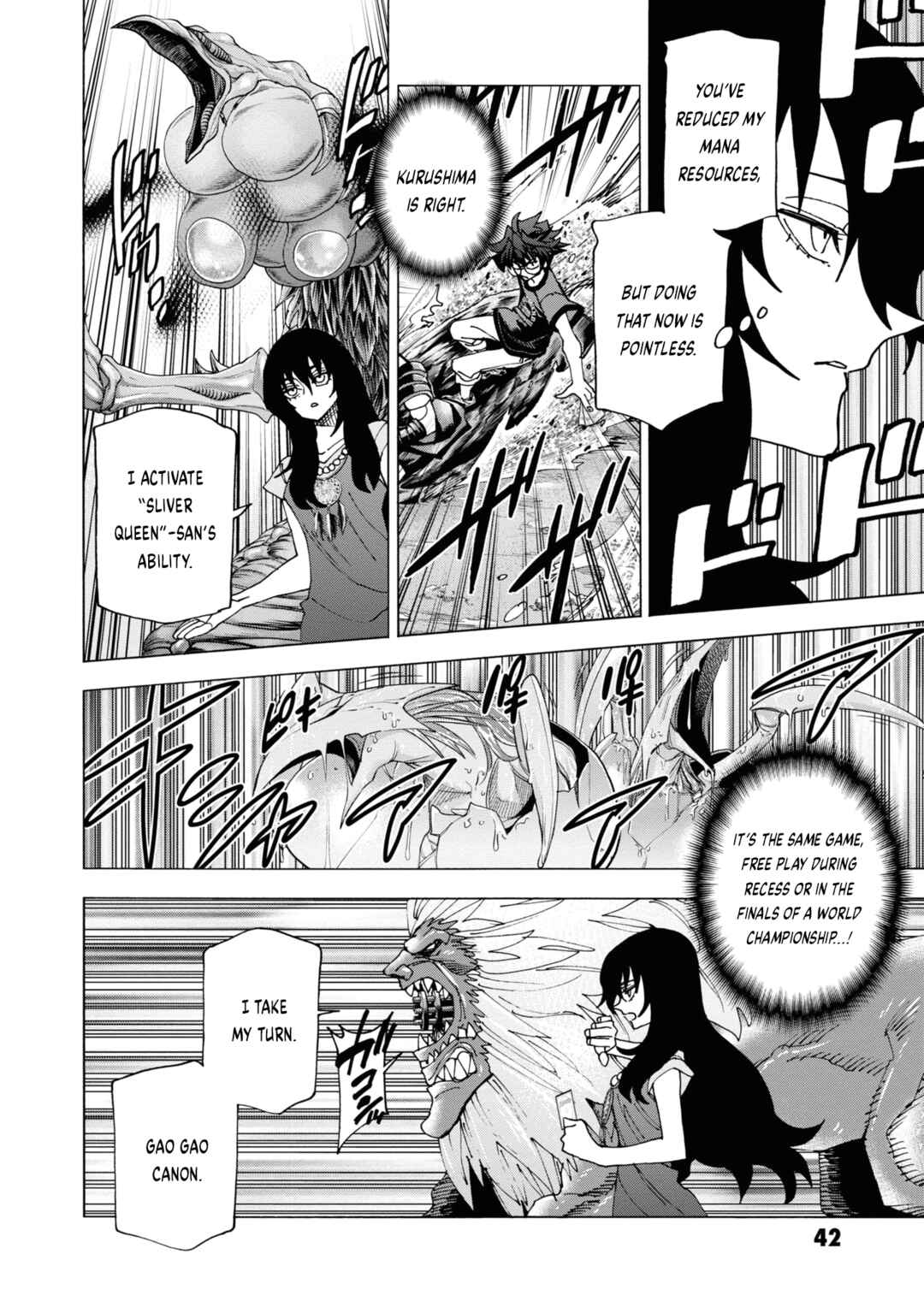 Page 44 Chapter 49 Subete no Jinrui wo Hakai Suru. Sorera wa Saisei Dekinai.