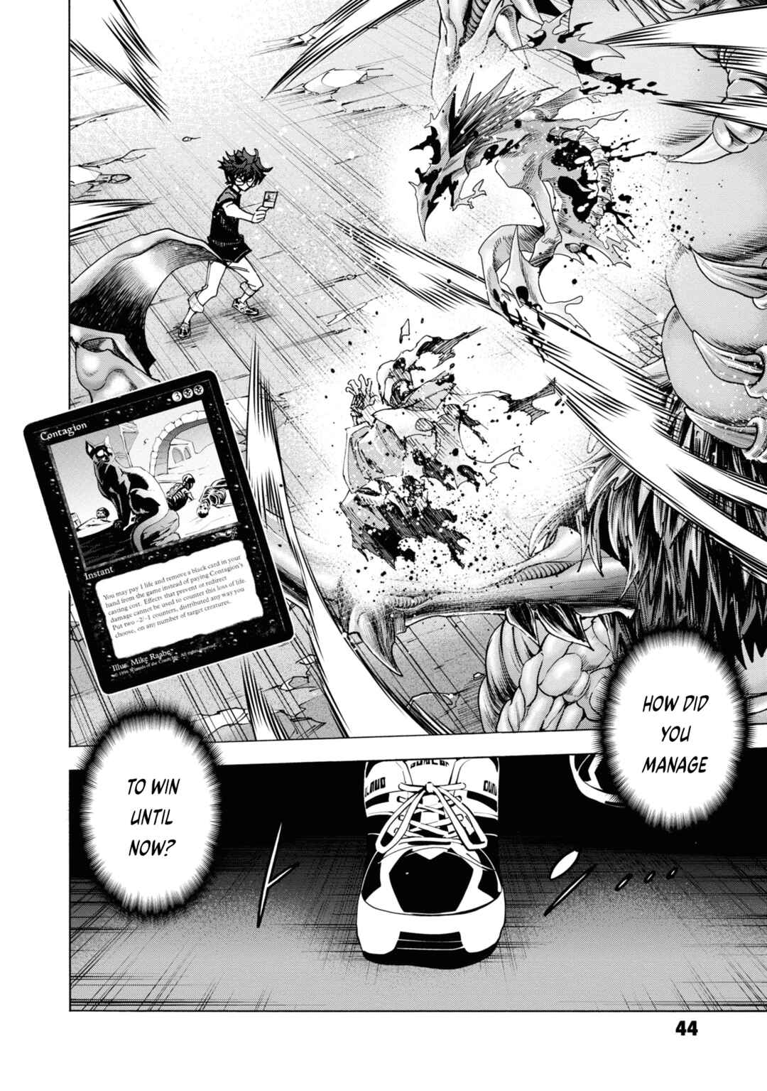 Page 46 Chapter 49 Subete no Jinrui wo Hakai Suru. Sorera wa Saisei Dekinai.