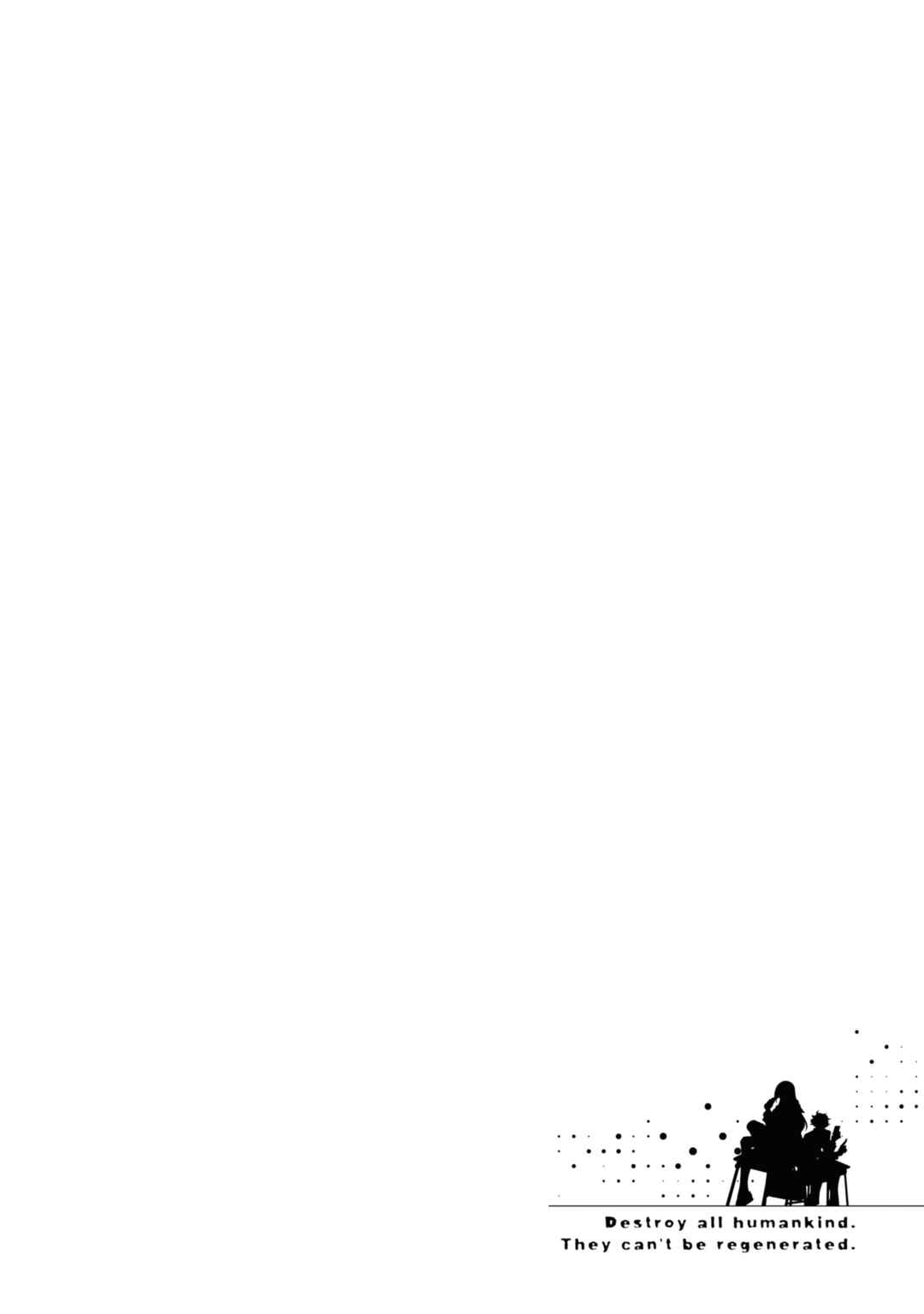 Page 54 Chapter 49 Subete no Jinrui wo Hakai Suru. Sorera wa Saisei Dekinai.