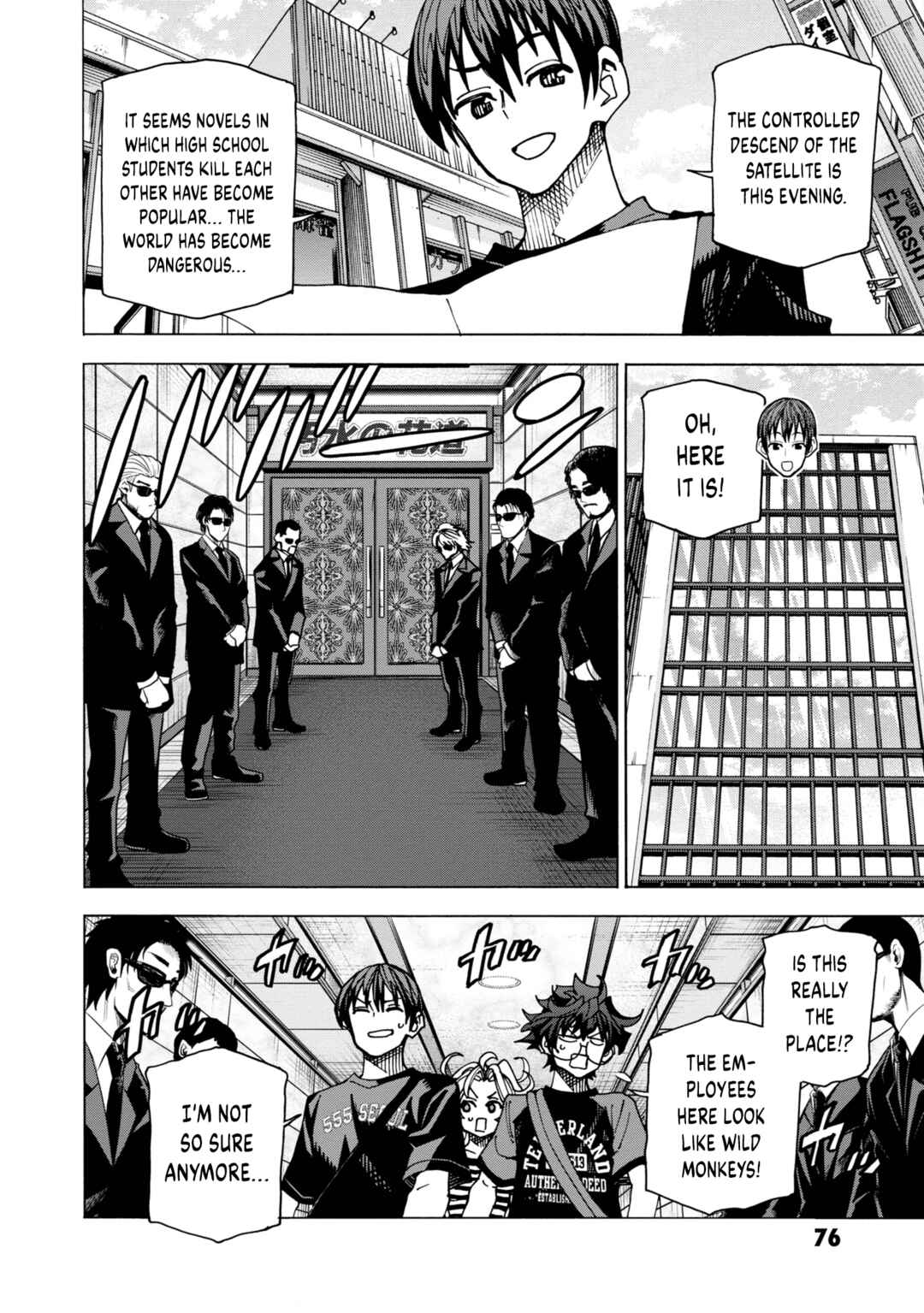 Page 19 Chapter 46 Subete no Jinrui wo Hakai Suru. Sorera wa Saisei Dekinai.