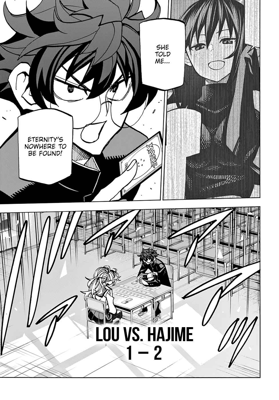 Page 33 Chapter 28 Subete no Jinrui wo Hakai Suru. Sorera wa Saisei Dekinai.