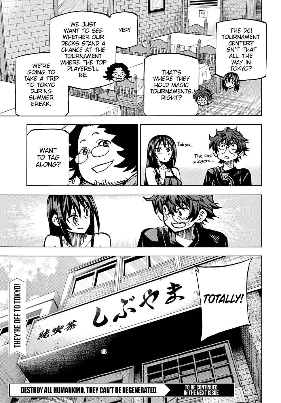 Page 40 Chapter 4 Subete no Jinrui wo Hakai Suru. Sorera wa Saisei Dekinai.