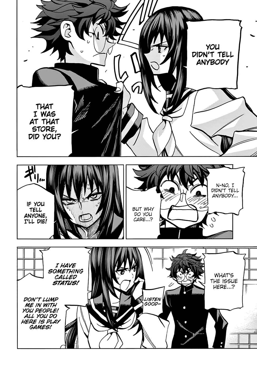 Page 37 Chapter Unknown_7c0f Subete no Jinrui wo Hakai Suru. Sorera wa Saisei Dekinai.