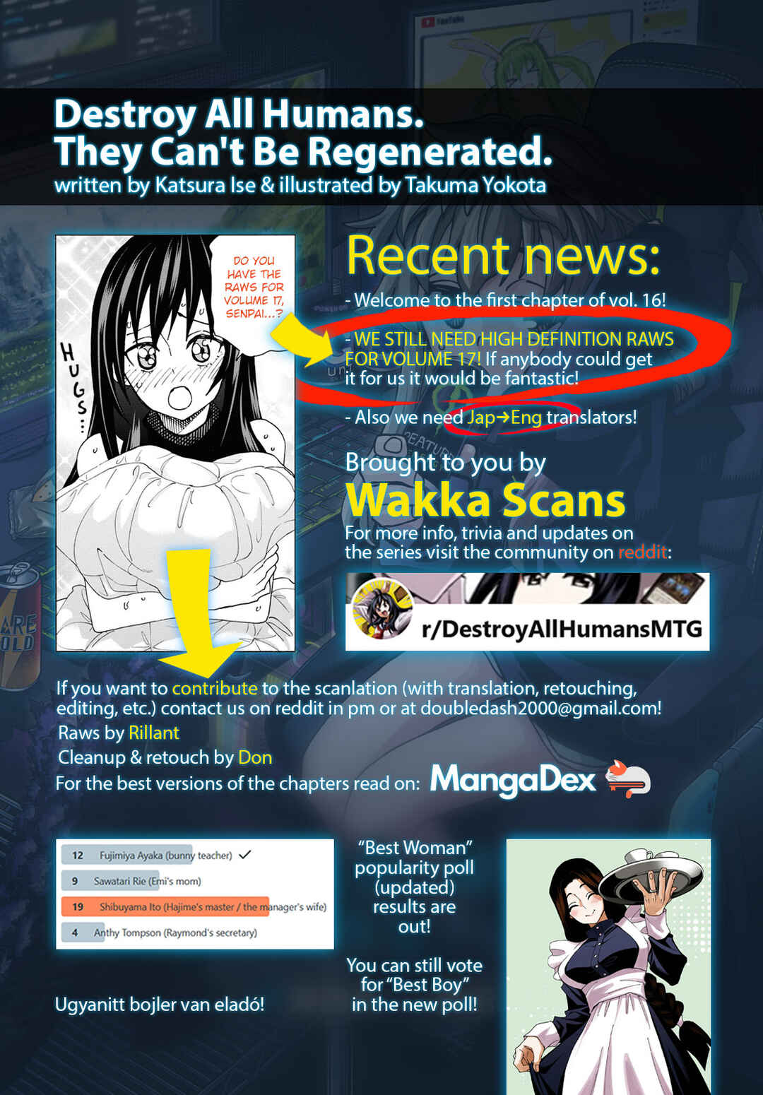 Page 4 Chapter 60 Subete no Jinrui wo Hakai Suru. Sorera wa Saisei Dekinai.
