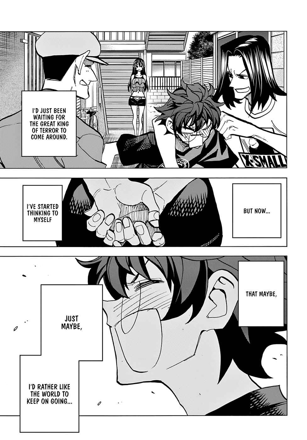 Page 46 Chapter 9 Subete no Jinrui wo Hakai Suru. Sorera wa Saisei Dekinai.
