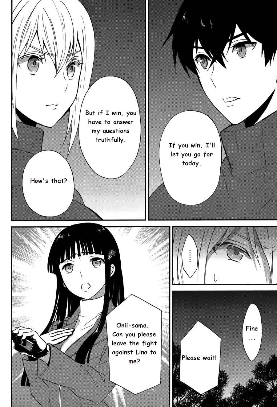 Page 28 Chapter 10 Mahouka Koukou no Rettousei - Raihousha-hen