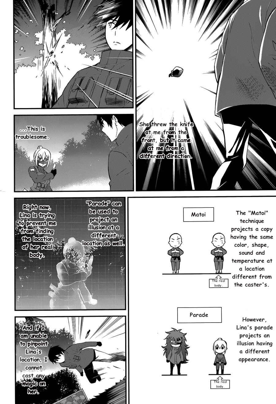 Page 8 Chapter 10 Mahouka Koukou no Rettousei - Raihousha-hen