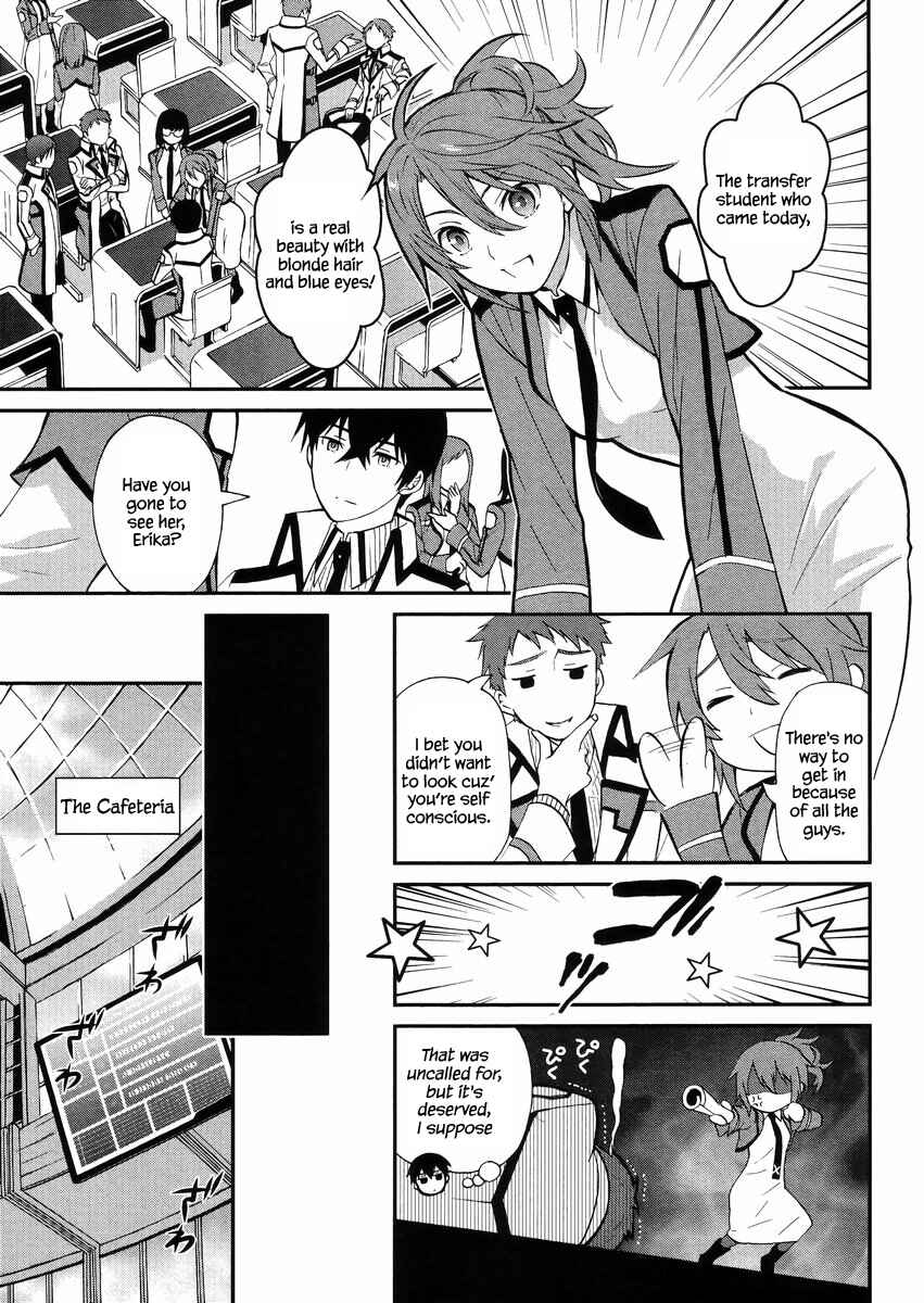 Page 10 Chapter 2 Mahouka Koukou no Rettousei - Raihousha-hen
