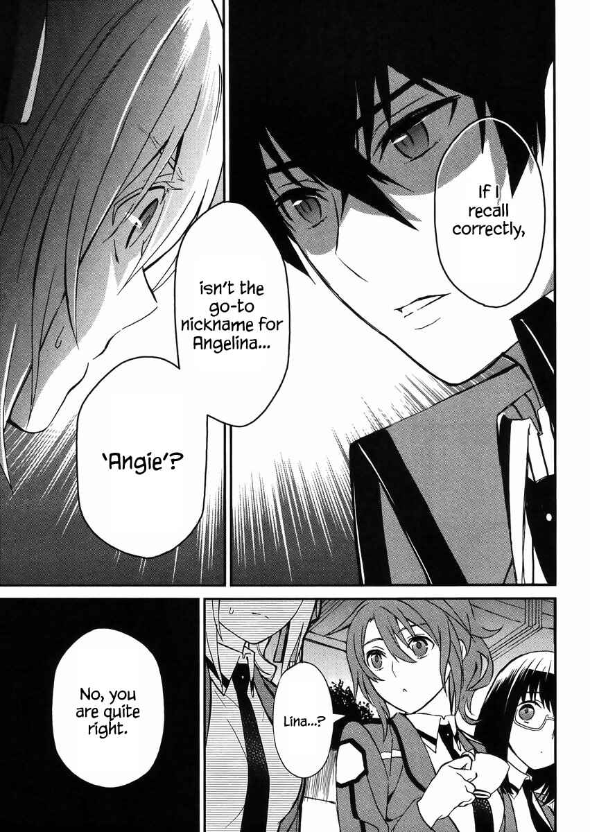 Page 26 Chapter 2 Mahouka Koukou no Rettousei - Raihousha-hen