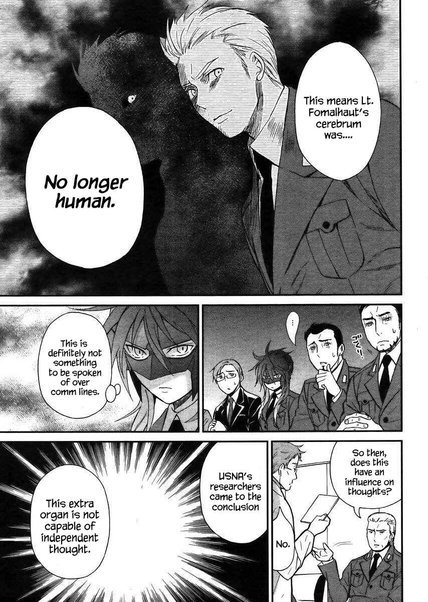 Page 14 Chapter 4 Mahouka Koukou no Rettousei - Raihousha-hen