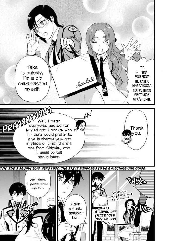 Page 22 Chapter 19 Mahouka Koukou no Rettousei - Raihousha-hen