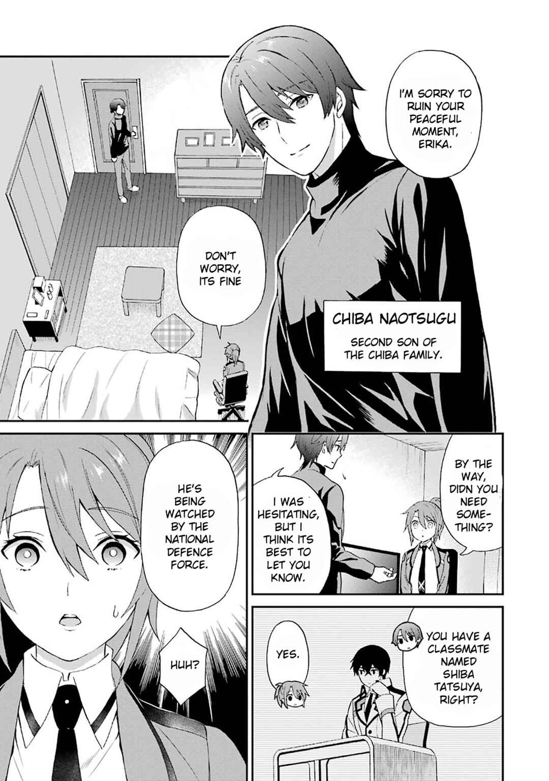 Page 11 Chapter 21 Mahouka Koukou no Rettousei - Raihousha-hen