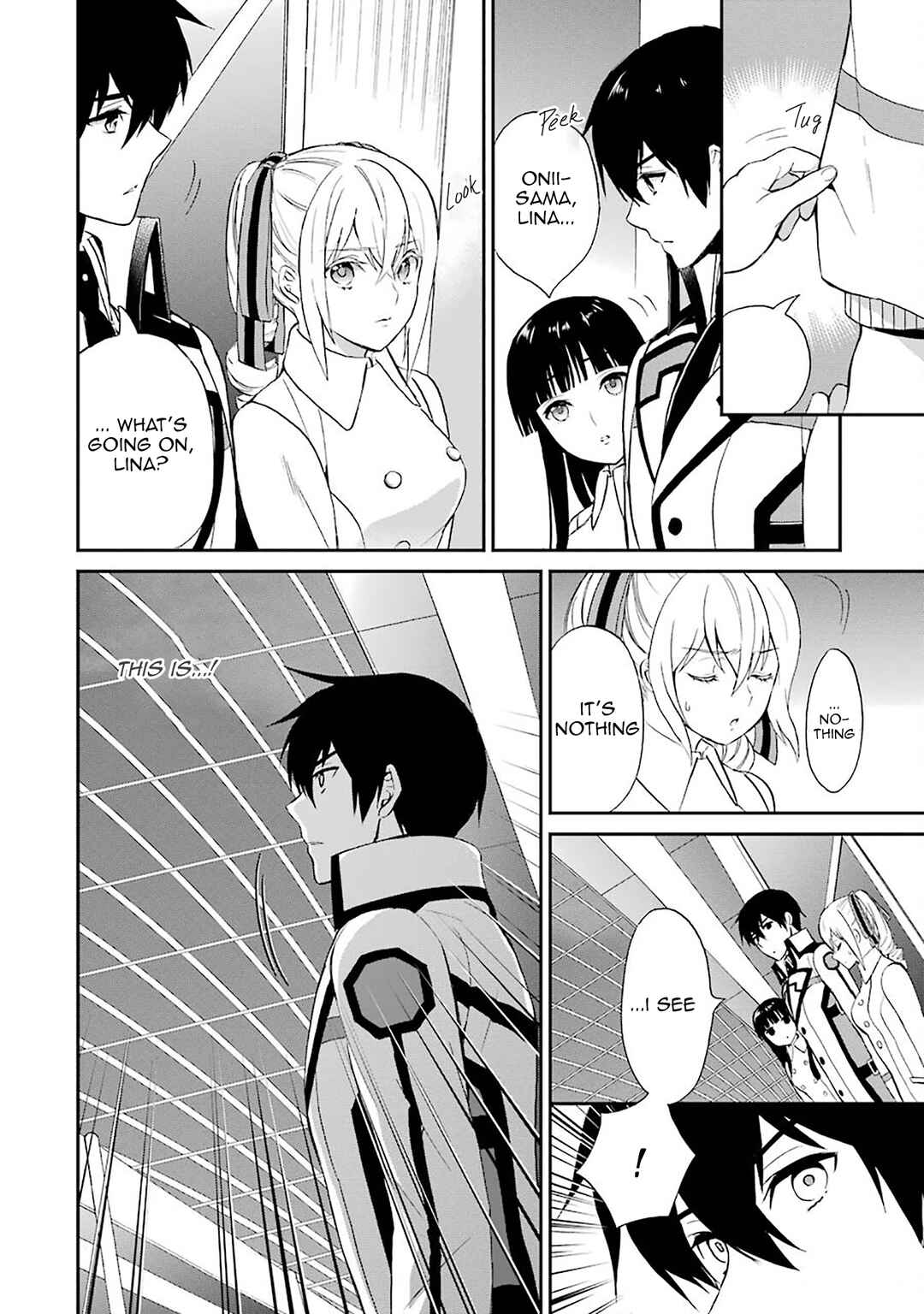 Page 12 Chapter 20 Mahouka Koukou no Rettousei - Raihousha-hen