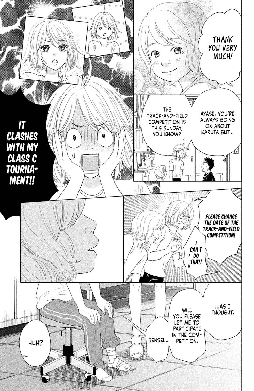 Page 12 Chapter 16 Chihayafuru: Middle School Arc