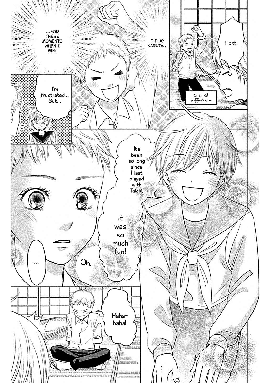 Page 16 Chapter 3 Chihayafuru: Middle School Arc