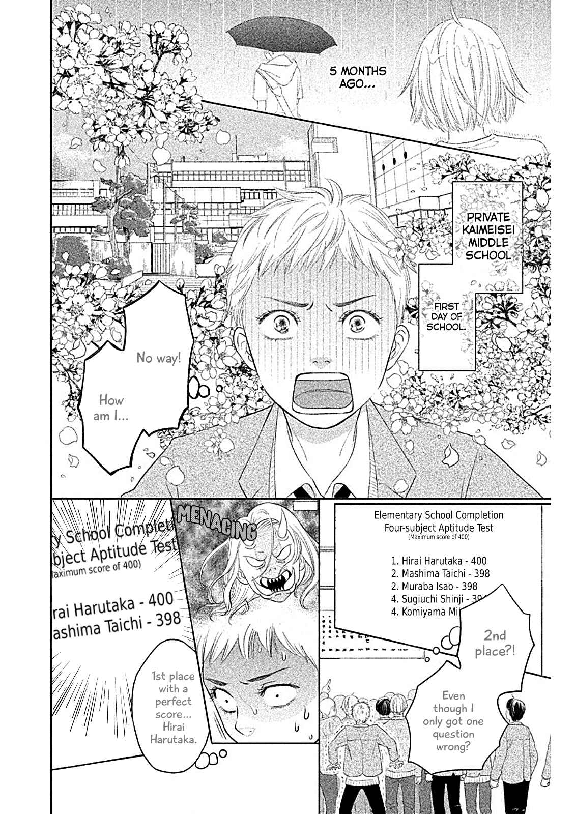 Page 3 Chapter 3 Chihayafuru: Middle School Arc