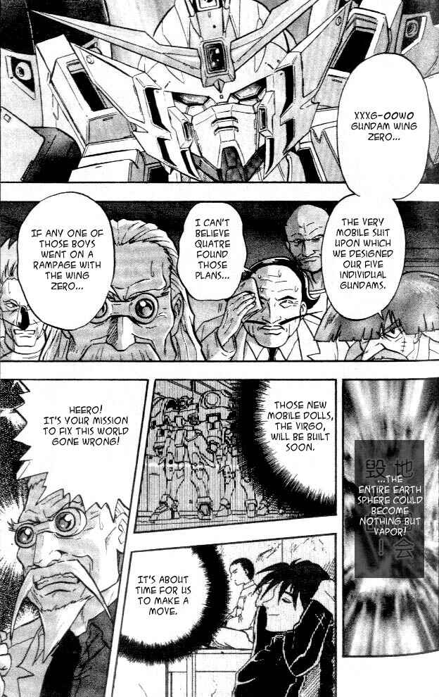 Page 1 Chapter 6 New Mobile Report Gundam Wing