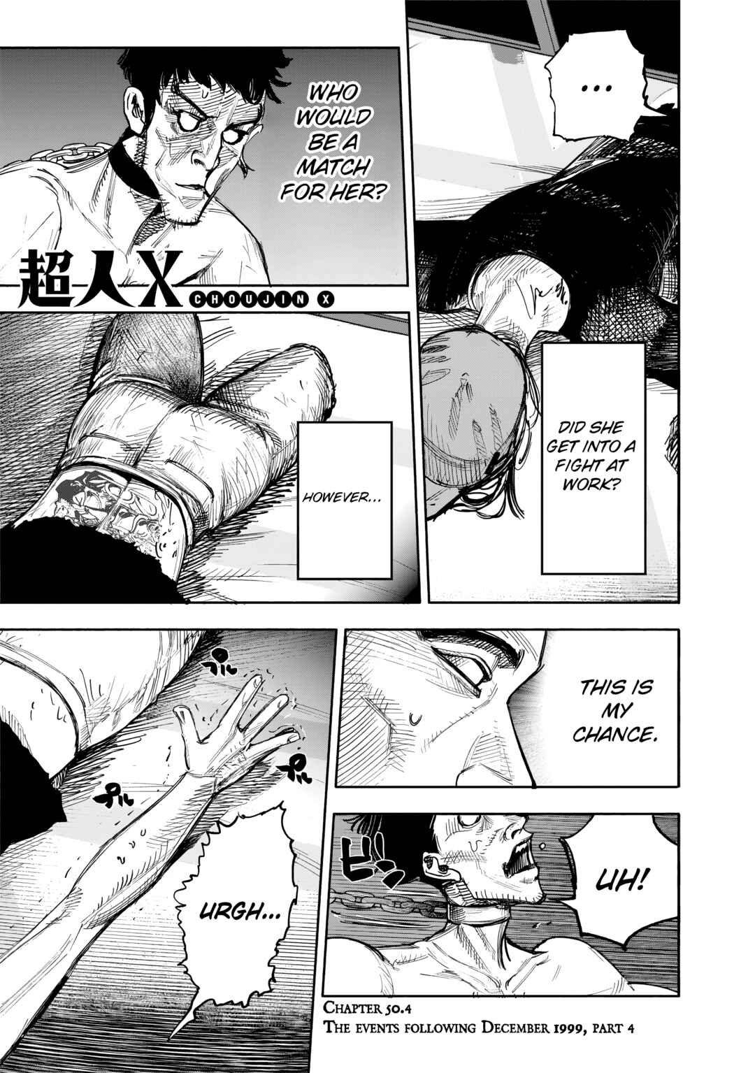 Page 2 Chapter 50.4 Choujin X