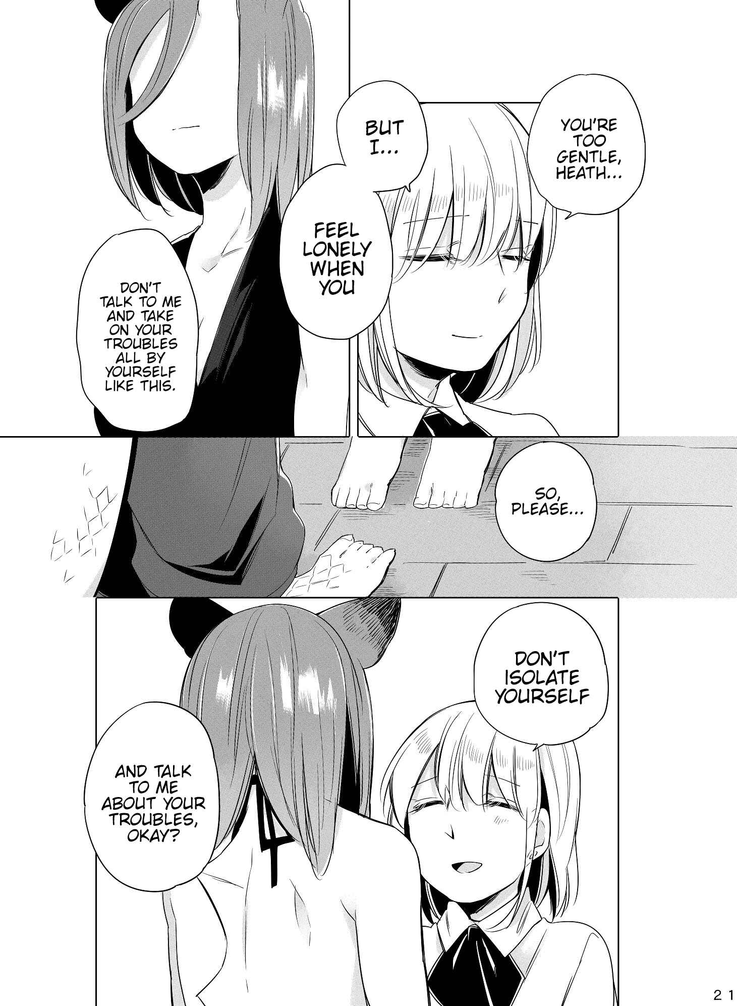 Page 19 Chapter Unknown_2209 Bocchi Kaibutsu to Moumoku Shoujo - Hyacinth wa Aishiau (Doujinshi)