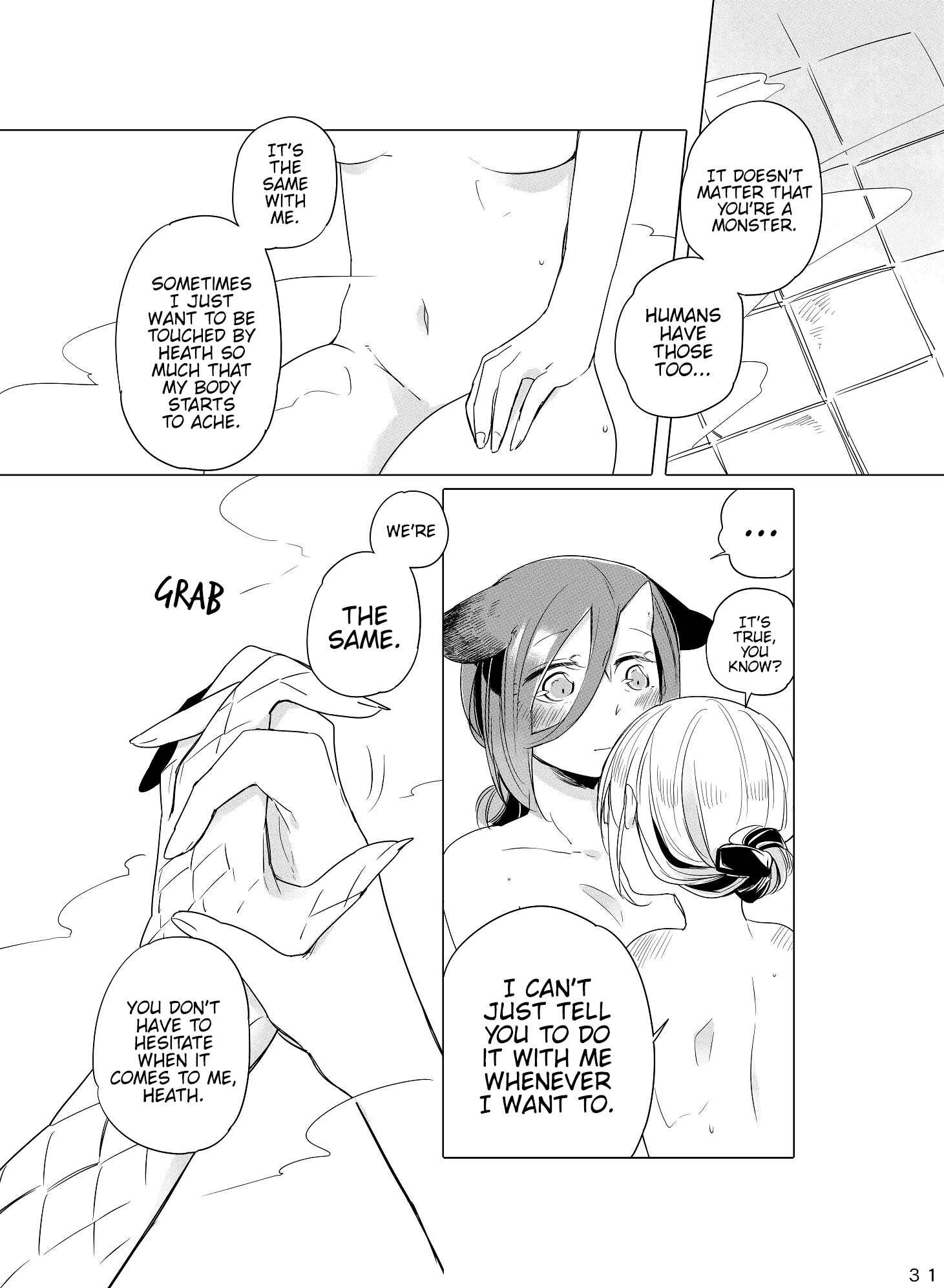 Page 29 Chapter Unknown_2209 Bocchi Kaibutsu to Moumoku Shoujo - Hyacinth wa Aishiau (Doujinshi)