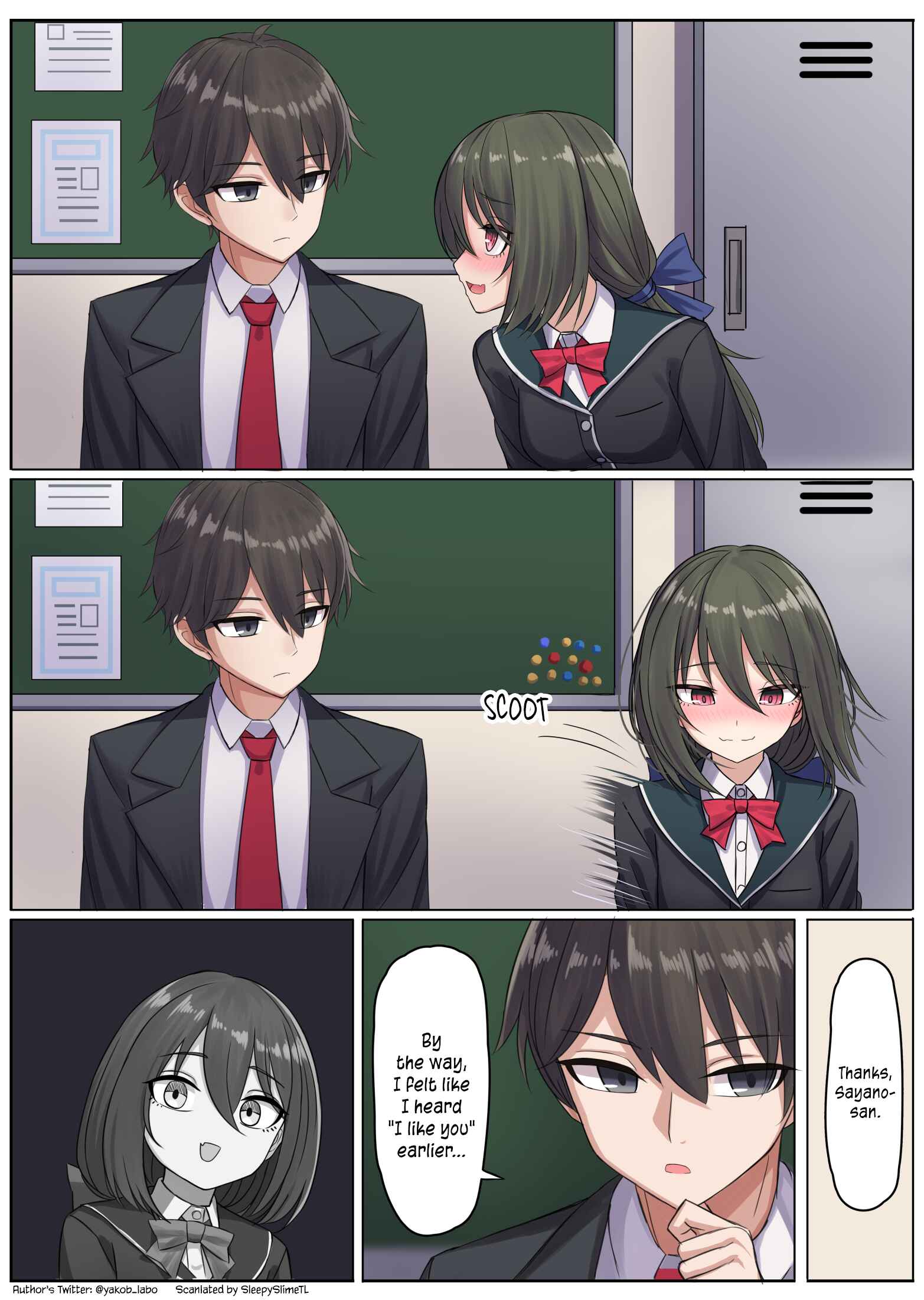 Page 4 Chapter Unknown_e77e The Girl Who Let Slip I Like You...
