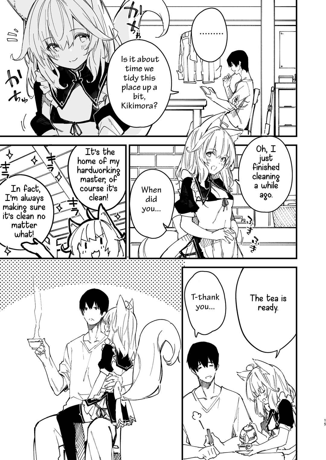 Page 13 Chapter 2 Kemomimi Maid to Ichaicha suru Hon