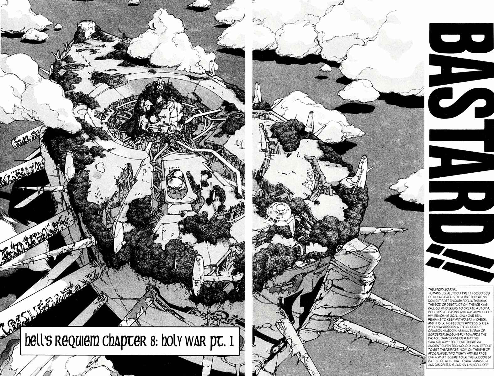 Page 1 Chapter 77 Bastard!!: Ankoku no Hakaishin