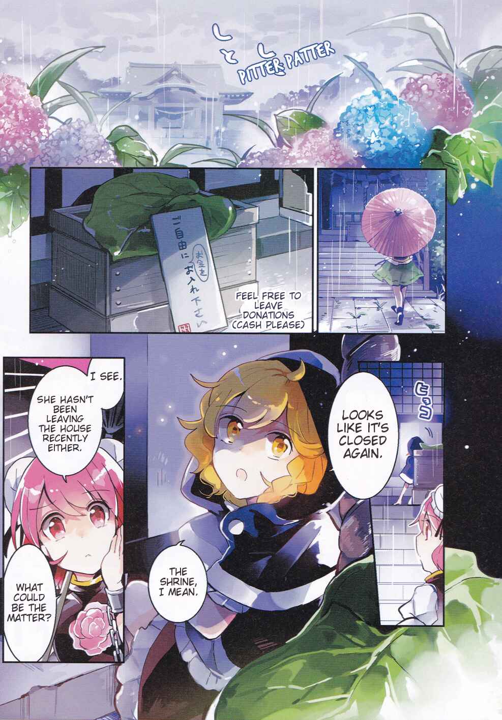 Page 1 Chapter 34 Touhou Ibara Kasen ~ Wild and Horned Hermit.