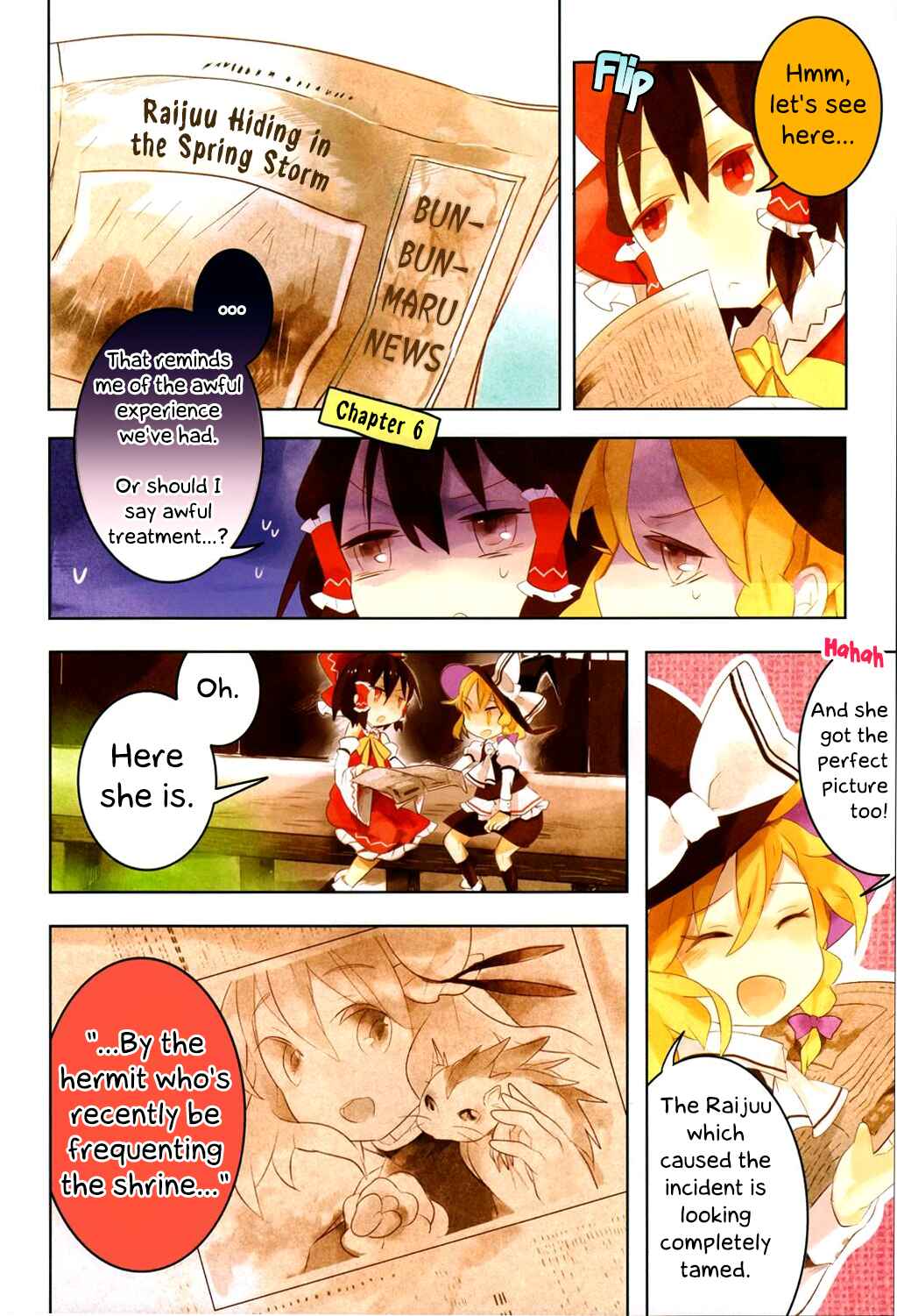 Page 2 Chapter 6a Touhou Ibara Kasen ~ Wild and Horned Hermit.