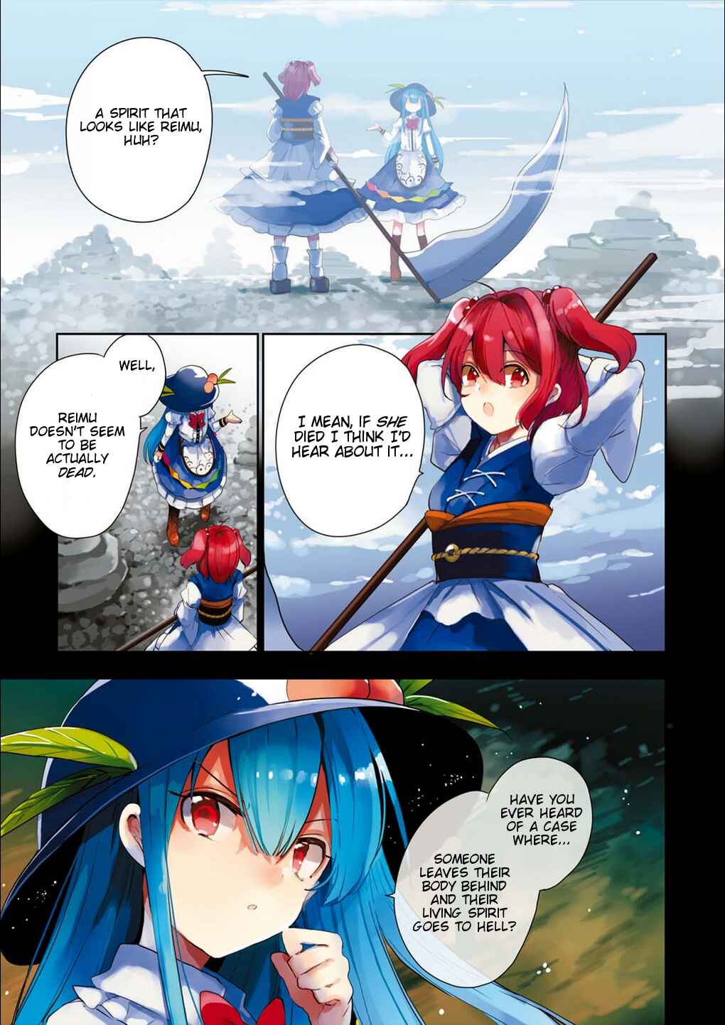 Page 1 Chapter 48 Touhou Ibara Kasen ~ Wild and Horned Hermit.