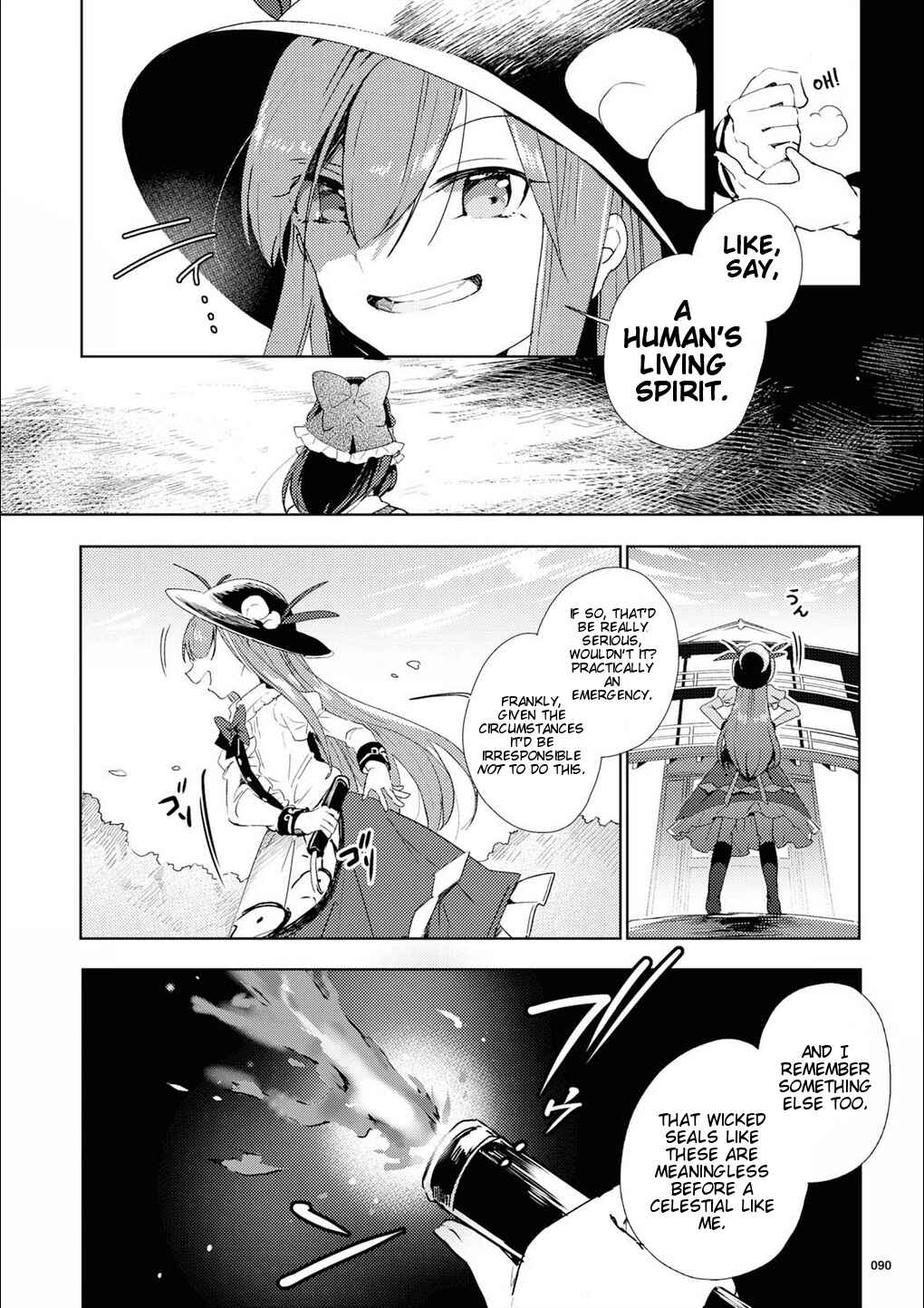 Page 12 Chapter 48 Touhou Ibara Kasen ~ Wild and Horned Hermit.