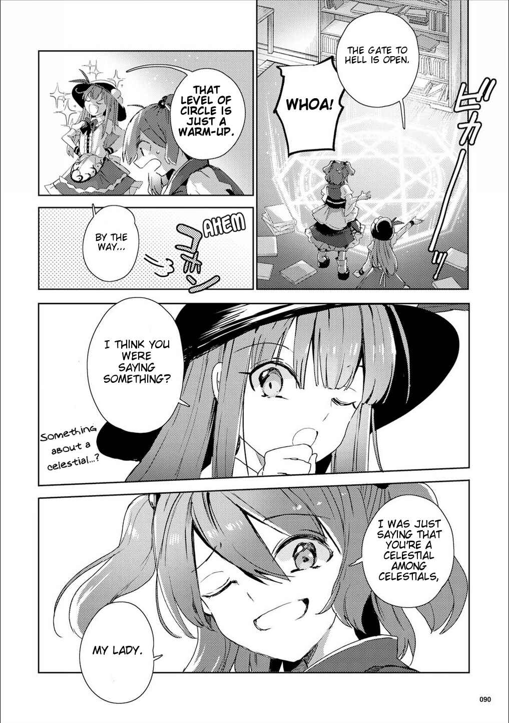 Page 12 Chapter 49.5 Touhou Ibara Kasen ~ Wild and Horned Hermit.