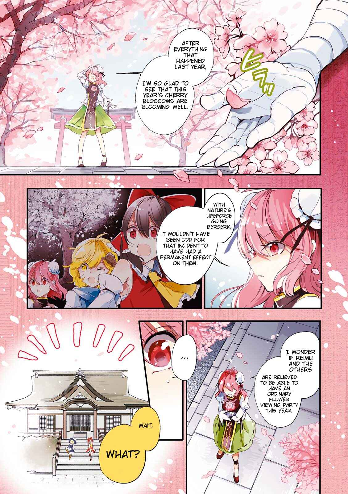 Page 1 Chapter 45 Touhou Ibara Kasen ~ Wild and Horned Hermit.