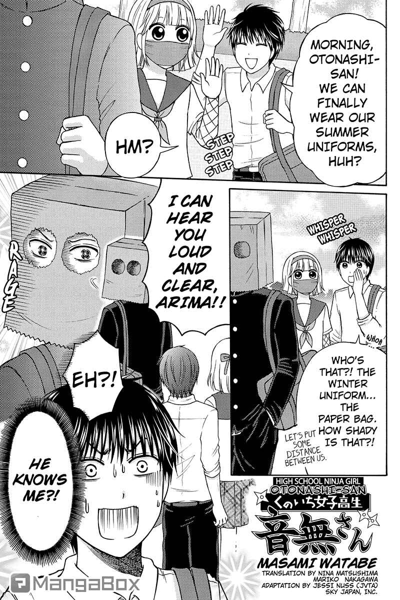 Page 1 Chapter 30 Kunoichi Joshikousei Otonashi-san