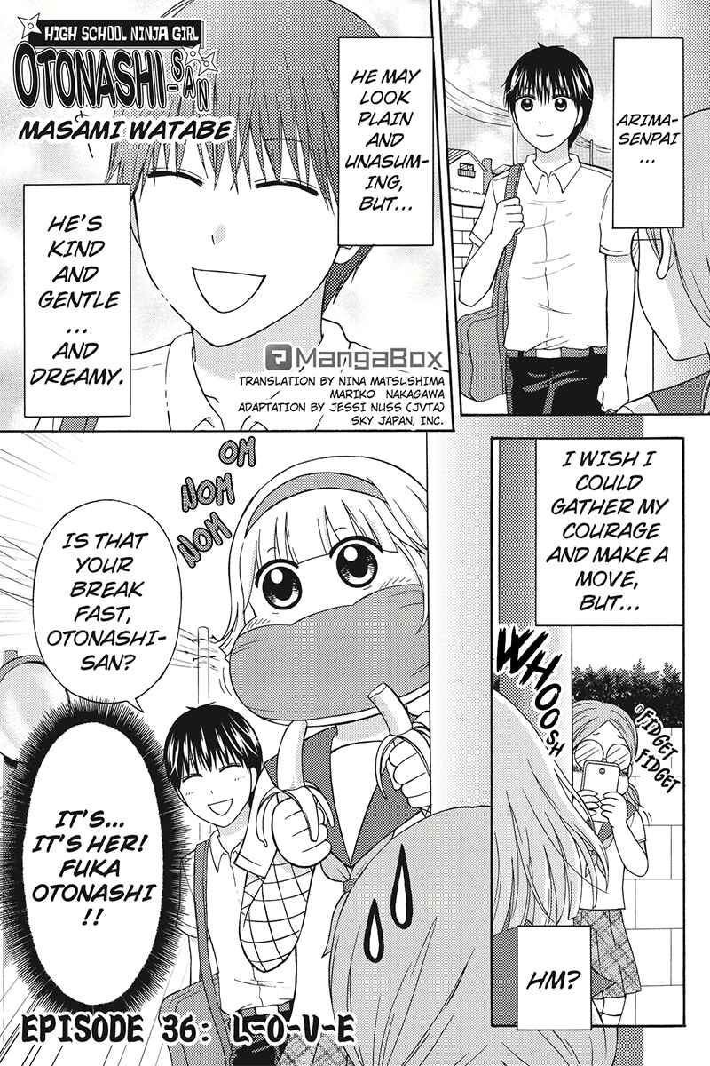 Page 1 Chapter 36 Kunoichi Joshikousei Otonashi-san