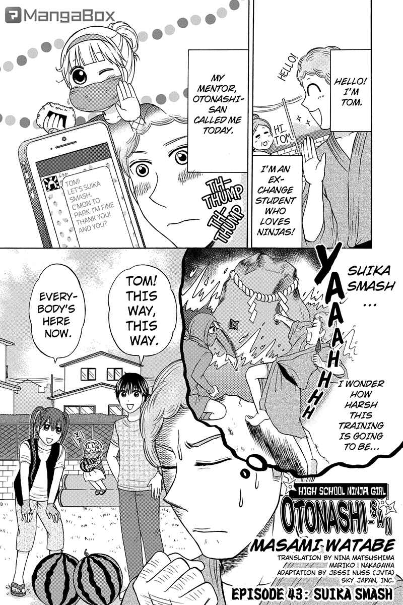 Page 1 Chapter 43 Kunoichi Joshikousei Otonashi-san