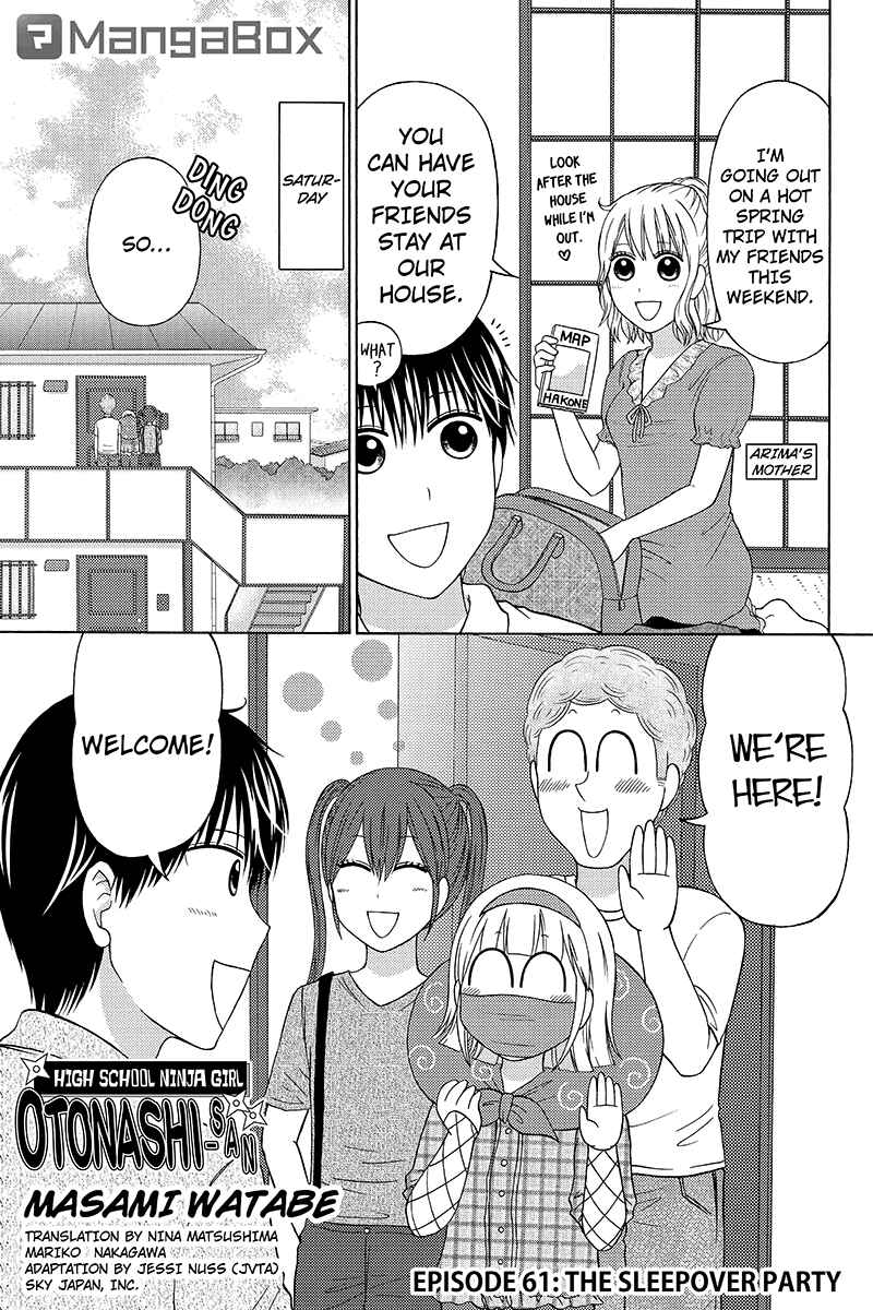 Page 1 Chapter 61 Kunoichi Joshikousei Otonashi-san